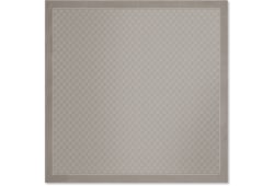 Laminated printed silk twill carré