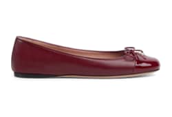 Women's ballet flat with Double G