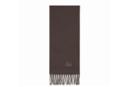 Bufanda de cashmere con parche