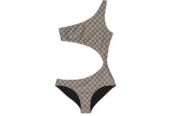 Maillot de bain en jersey stretch à motif GG