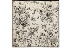 Grand vide-poche à imprimé Gucci Flora Sketch