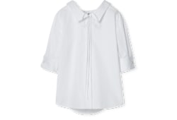 Camisa de popelina de algodón grueso