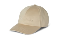 Cappellino da baseball in cotone con ricamo