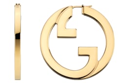 Gucci Blondie Creolen mit Cut-out-Design