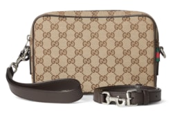 Kleine Umhängetasche aus GG Canvas