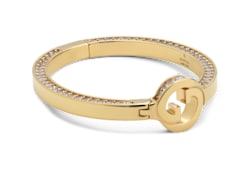 Bracciale rigido Gucci Blondie con cristalli