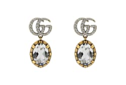 GG Marmont crystal earrings
