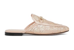 Mules Princetown avec détail GG en cristaux pour femme