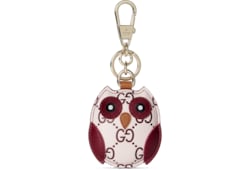 Owl-shaped bag charm