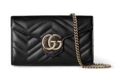 GG Marmont wallet on chain