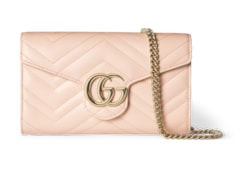 GG Marmont wallet on chain
