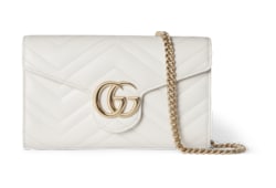 GG Marmont wallet on chain