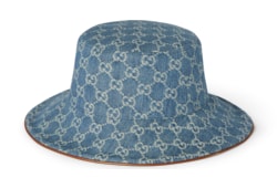 GG denim bucket hat