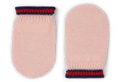 Baby wool mittens with Web