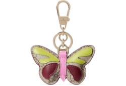 Butterfly-shaped keychain