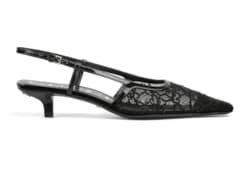 Salón talón descubierto GG cristales mujer