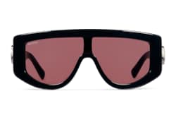 Rectangular frame sunglasses