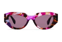 Sonnenbrille in Katzenaugenform