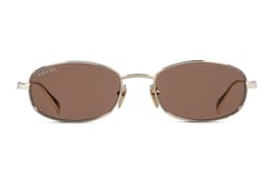 Sonnenbrille mit ovalem Rahmen