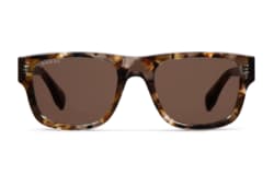 Rectangular frame sunglasses