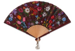 Ventaglio con stampa Flora misura piccola