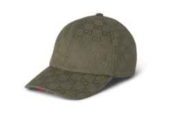 GG canvas baseball hat