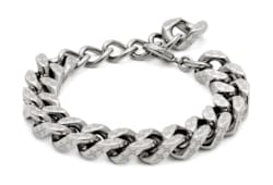 Bracelet chaîne gravé Gucci Signature