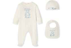 Baby cotton three-piece gift set