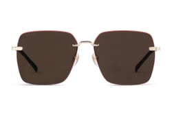 Low nose bridge fit sunglasses