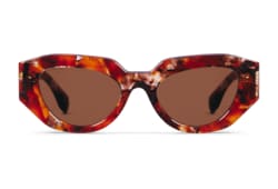 Lunettes de soleil à monture œil-de-chat