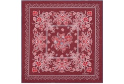 Printed cotton pocket square