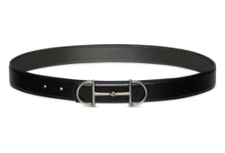 Wendbarer Gürtel aus Leder mit Horsebit