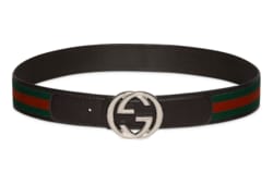 Ceinture réversible avec boucle GG