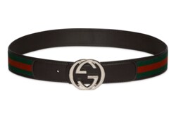 Cinturón Reversible Hebilla G Entrelazada