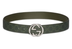 Cintura reversibile con monogramma GG