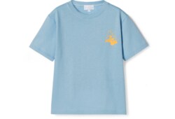 Camiseta infantil de algodón con estampado