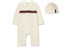 Set regalo neonato da due pezzi in cotone