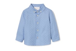 Camicia neonato in cotone Oxford GG