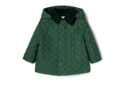 Baby GG cotton hooded jacket