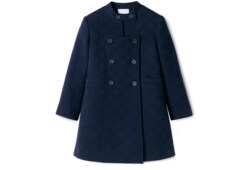 Manteau enfant en laine GG