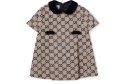 Baby GG canvas dress