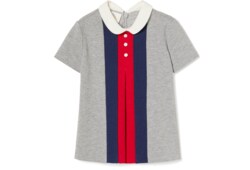 Robe pour bébé en coton avec bande Web