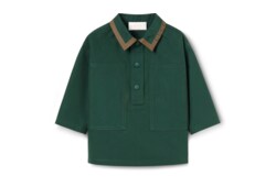 Baby cotton poplin overshirt