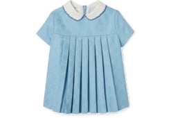 Vestido de franela con GG para bebé