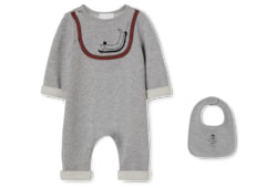 Ensemble cadeau deux pièces en coton pour bébé