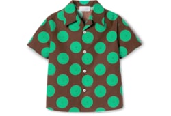 Children's printed cotton shirt