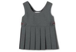 Vestido de lana con tribanda Web para bebé