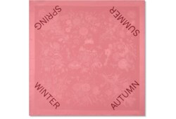 90 x 90 project printed silk carré