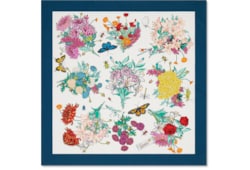 Carré de soie à imprimé projet 90 x 90