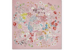 Printed silk twill carré